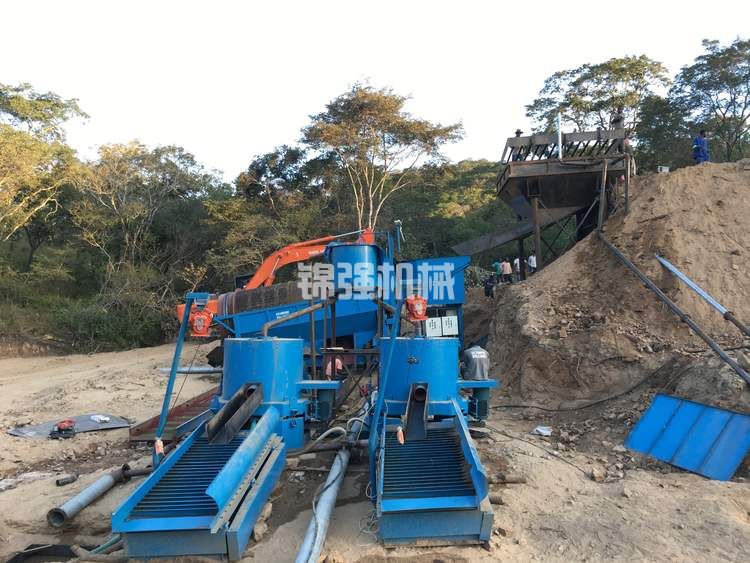 跳汰機富集錫礦
